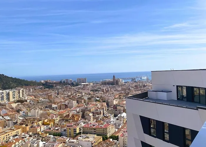 Daire Skyline Center, Luxury, Planta 20 Málaga